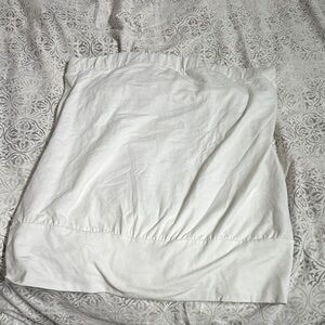 New Boston Proper, White Strapless Top